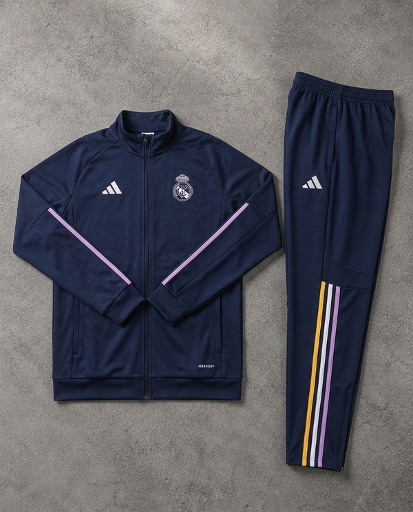 Real Madrid Full Zip Tracksuit