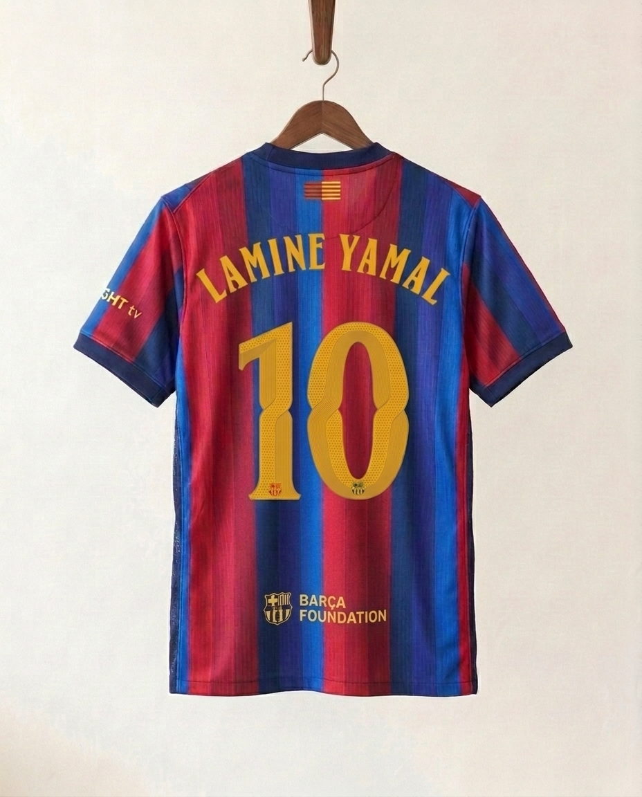 Barcelona Home Jersey 26/27 - LAMINE YAMAL 10
