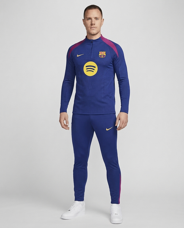 Barcelona Half Zip Tracksuit - Player Version