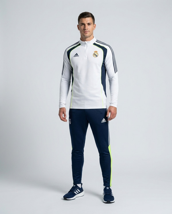 Real Madrid Half Zip Tracksuit