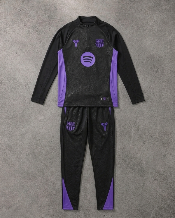Barcelona Half Zip Tracksuit - Junior