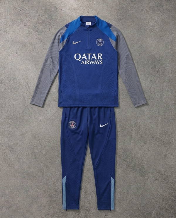 Psg Half Zip Tracksuit - Junior - Player Version