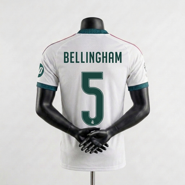 Real Madrid Home Jersey 26/27 - BELLINGHAM 5 - Player Version