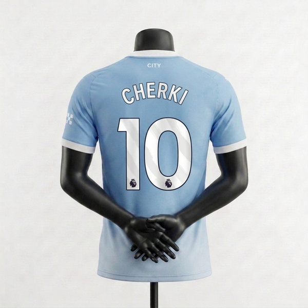 Manchester City Home Jersey 26/27 - CHERKI 10 - Player Version