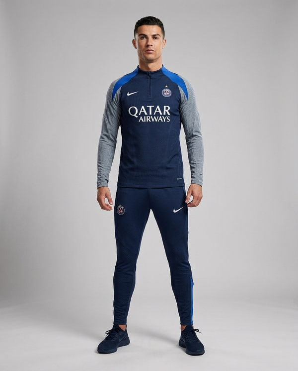 Psg Half Zip Tracksuit - Player Version