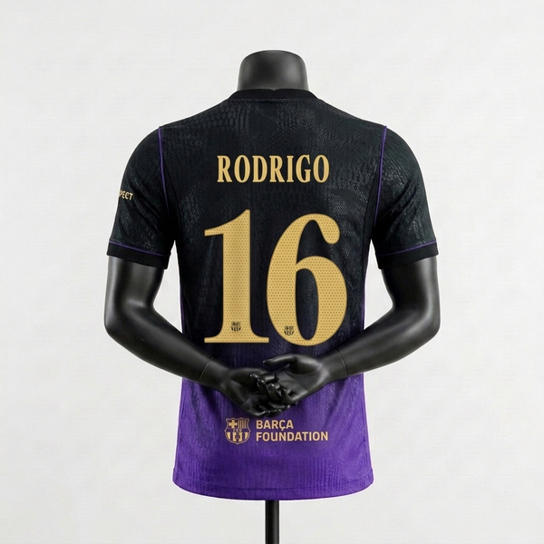 Barcelona Away Jersey 26/27 - RODRIGO 16 - Player Version
