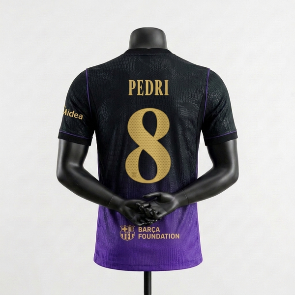 Barcelona Away Jersey 26/27 - PEDRI 8 - Player Version