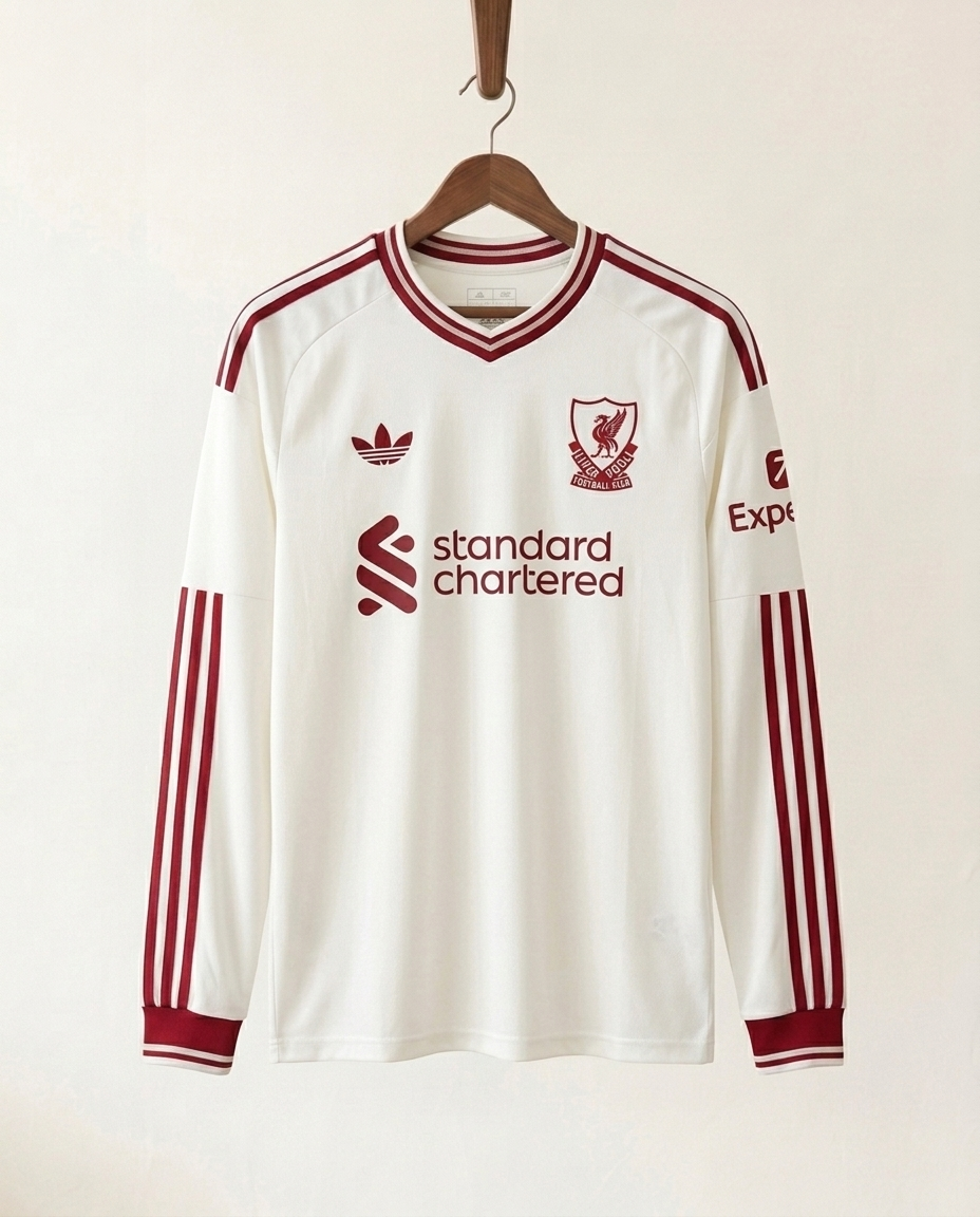 Liverpool Away Jersey 26/27 - Long Sleeve