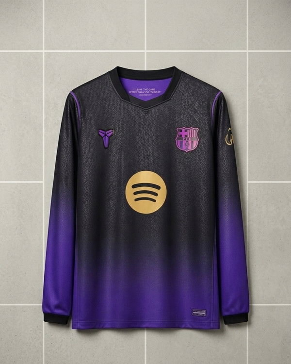 Barcelona Away Jersey 26/27 - Long Sleeve