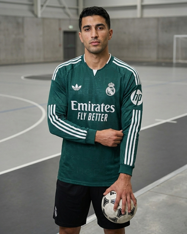 Real Madrid Away Jersey 26/27 - Long Sleeve