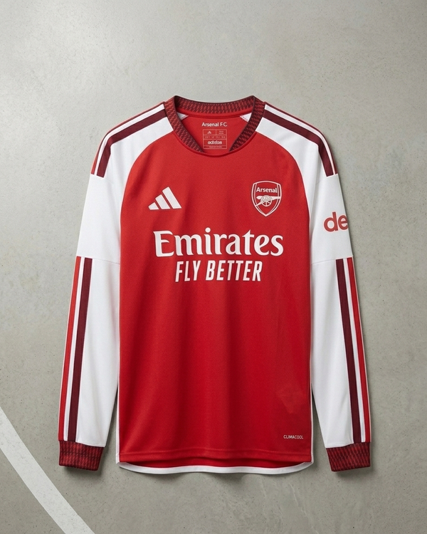 Arsenal Home Jersey 26/27 - Long Sleeve