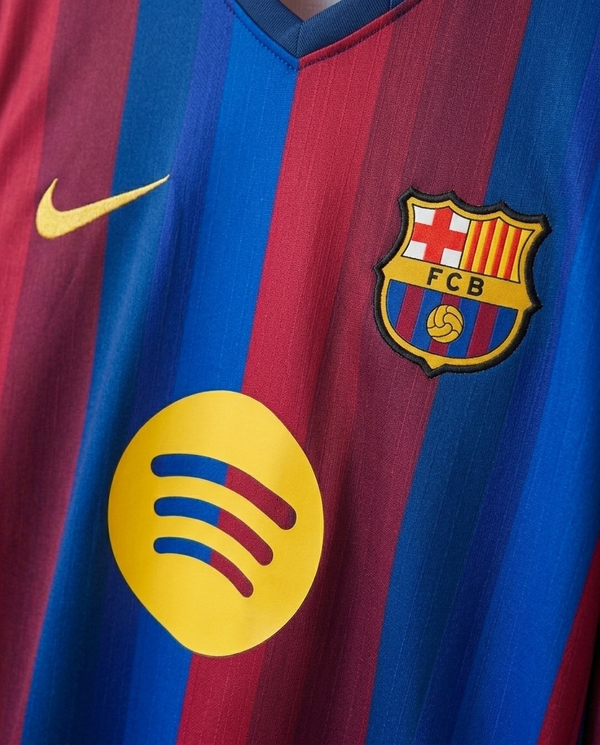 Barcelona Home Jersey 26/27 - Long Sleeve