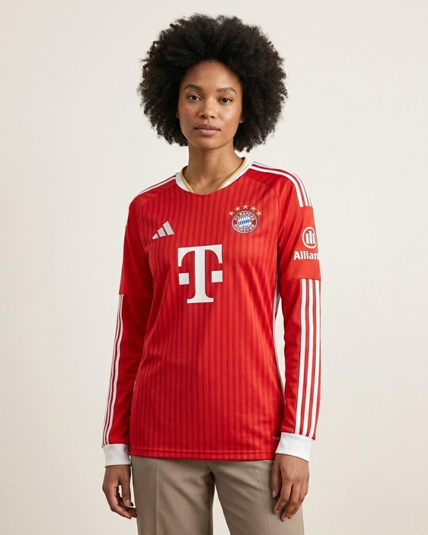 Bayern Munich Home Jersey 26/27 - Long Sleeve