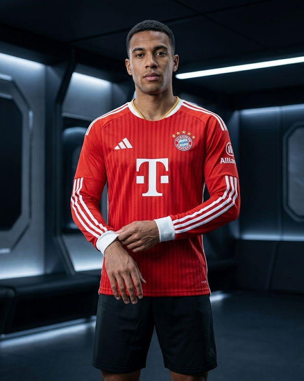 Bayern Munich Home Jersey 26/27 - Long Sleeve
