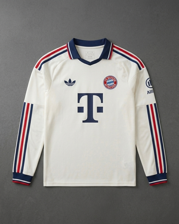 Bayren Munich Away Jersey 26/27 - Long Sleeve
