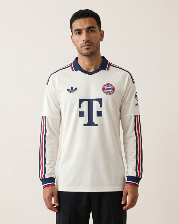 Bayren Munich Away Jersey 26/27 - Long Sleeve
