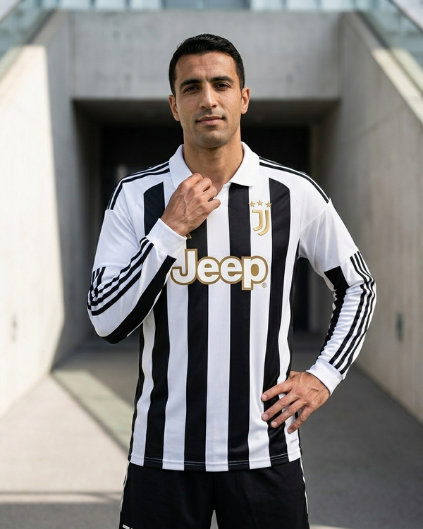 Juventus Home Jersey 26/27 - Long Sleeve