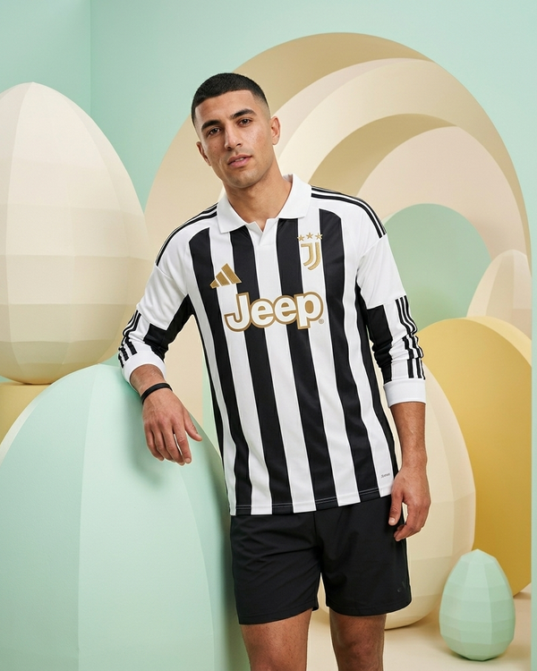 Juventus Home Jersey 26/27 - Long Sleeve