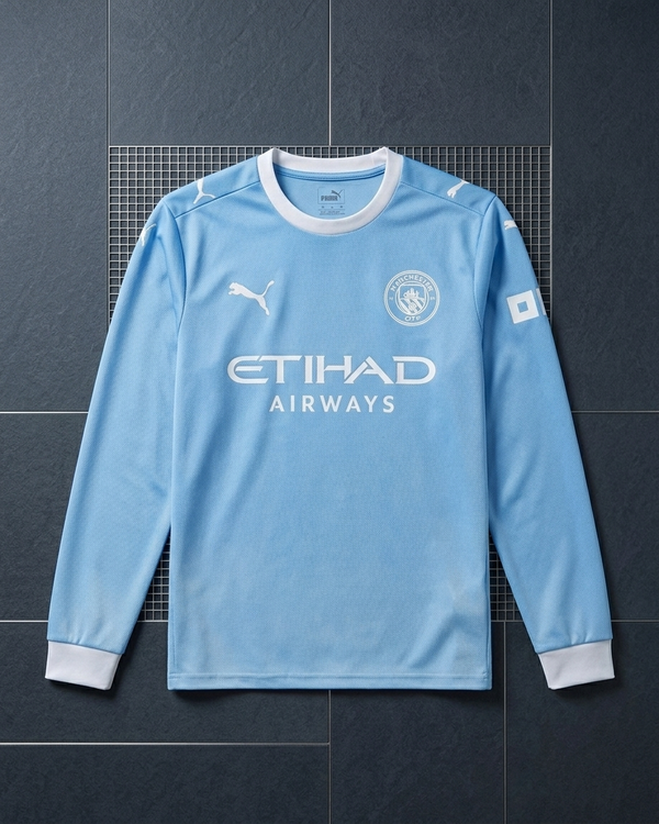 Manchester City Home Jersey 26/27 - Long Sleeve