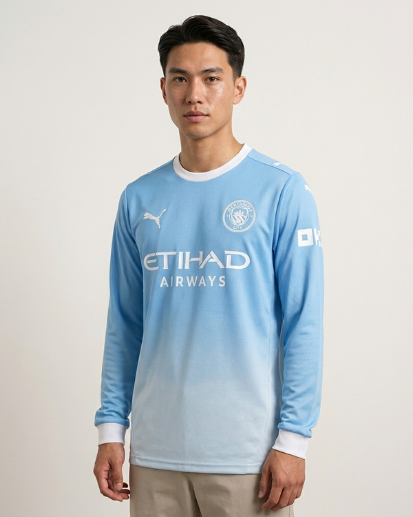 Manchester City Home Jersey 26/27 - Long Sleeve