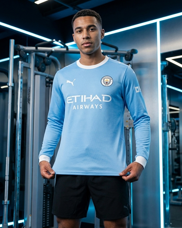 Manchester City Home Jersey 26/27 - Long Sleeve