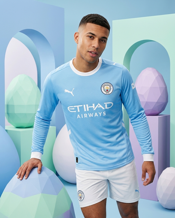 Manchester City Home Jersey 26/27 - Long Sleeve