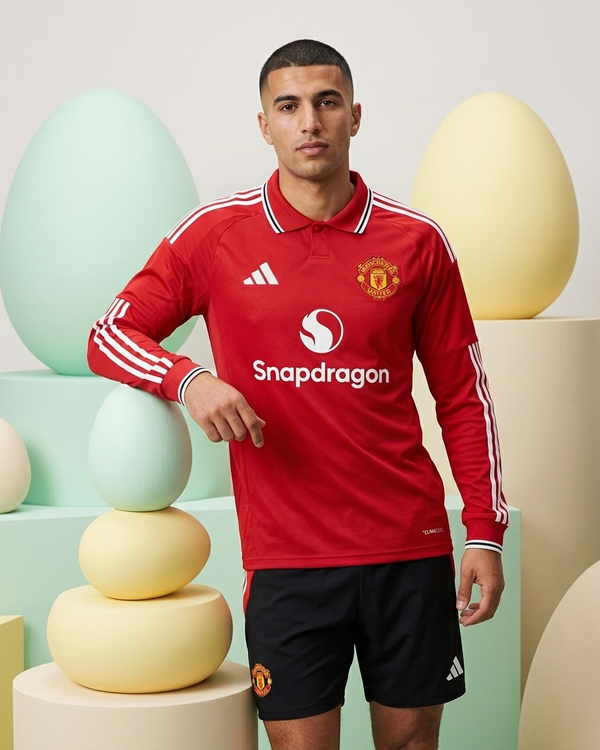 Manchester United Home Jersey 26/27 - Long Sleeve