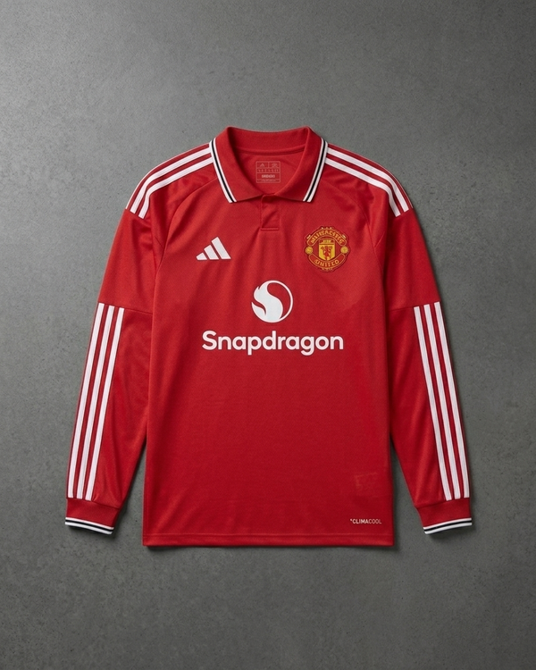 Manchester United Home Jersey 26/27 - Long Sleeve