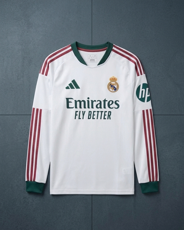 Real Madrid Home Jersey 26/27 - Long Sleeve
