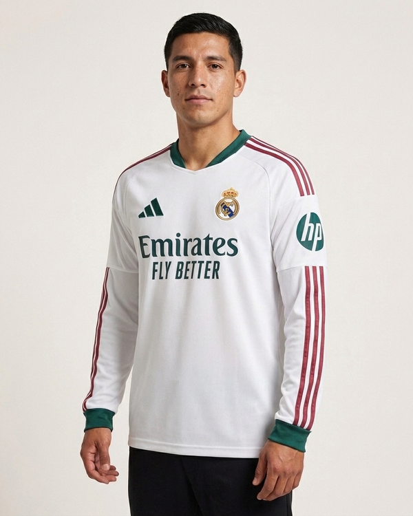 Real Madrid Home Jersey 26/27 - Long Sleeve