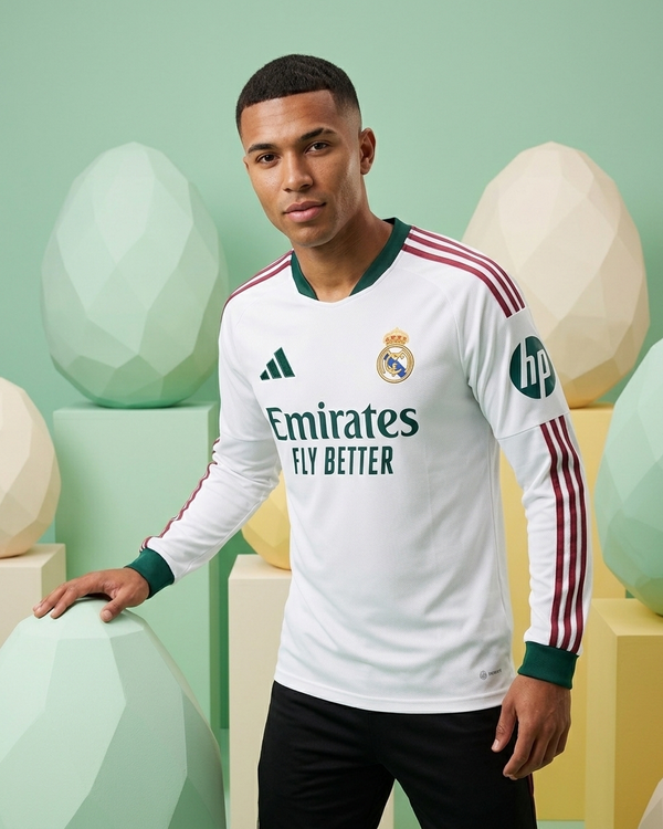 Real Madrid Home Jersey 26/27 - Long Sleeve
