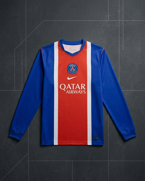 PSG Home Jersey 26/27 - Long Sleeve