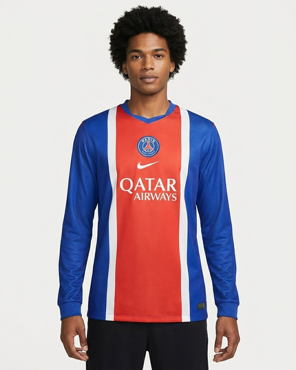 PSG Home Jersey 26/27 - Long Sleeve