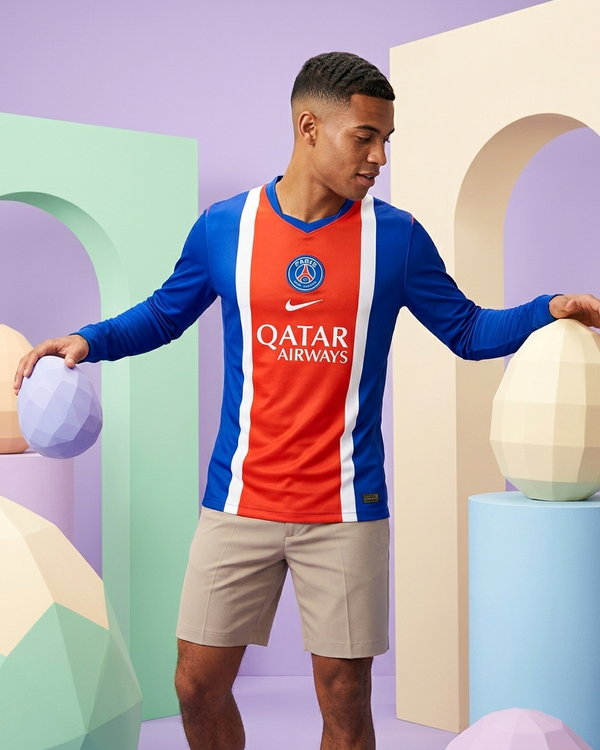 PSG Home Jersey 26/27 - Long Sleeve