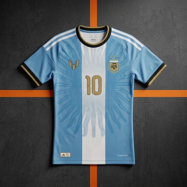 The Farewell Jersey Argentina - Messi 10 - Player Version
