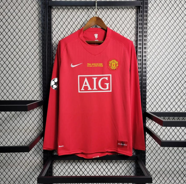 Manchester United Classic Jersey 2007/2008 With Patch