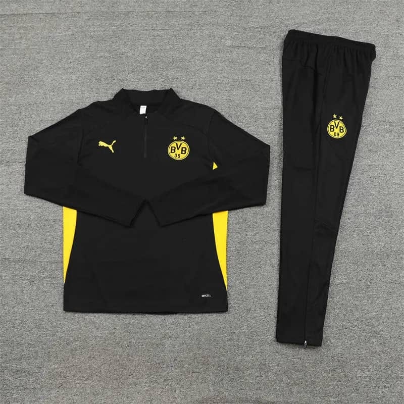 Borussia Dortmund Half Zip Tracksuit