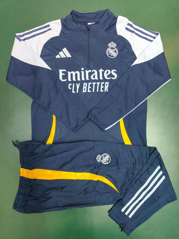 Real Madrid Half Zip Tracksuit