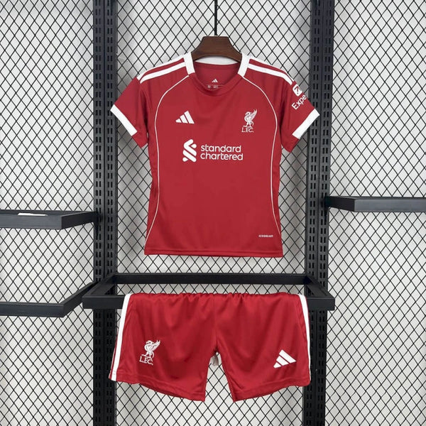 Liverpool Home Jersey For Kids 25/26