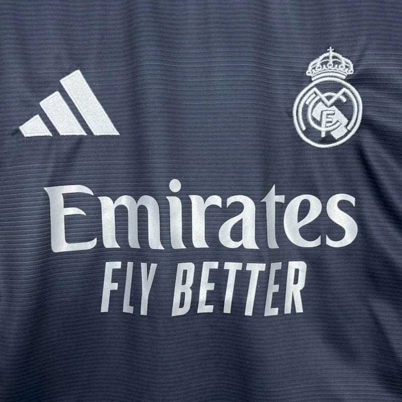Real Madrid Away Long Sleeve Jersey 25/26