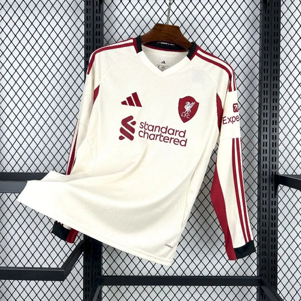 Liverpool Away Long Sleeve Jersey 25/26