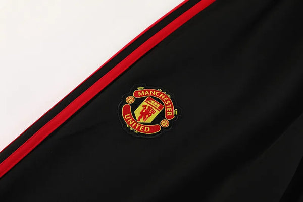 Manchester United Black Full Zip Tracksuit 2023/2024