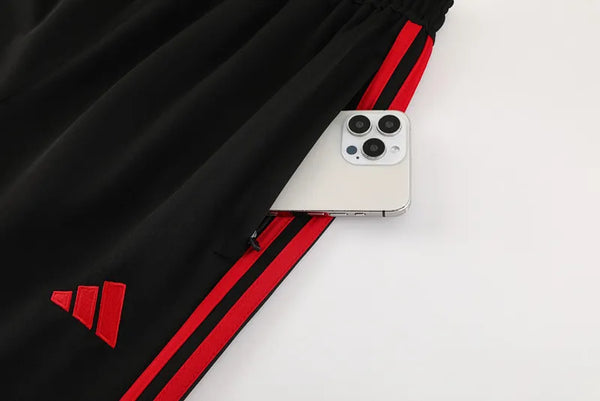 Manchester United Black Full Zip Tracksuit 2023/2024