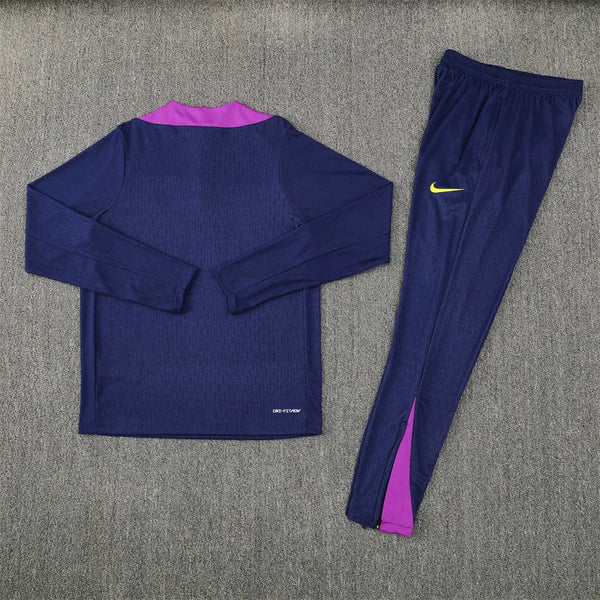 Barcelona Half Zip Tracksuit - Player Version