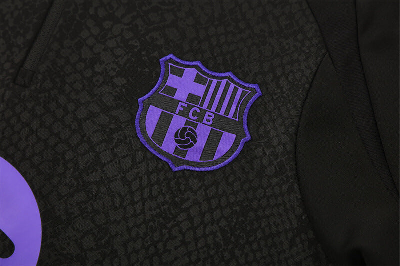 Barcelona Half Zip Tracksuit - Junior