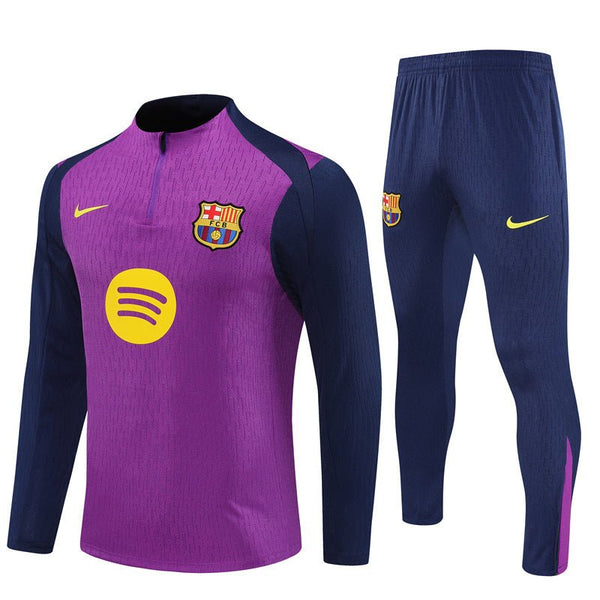 Barcelona Half Zip Tracksuit - Player Version