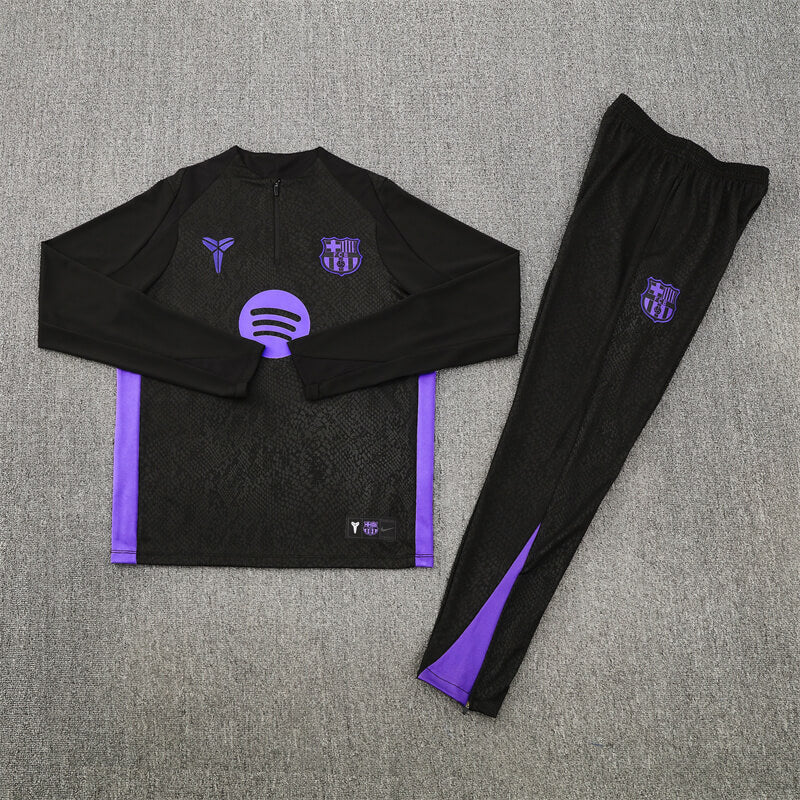 Barcelona Half Zip Tracksuit - Junior