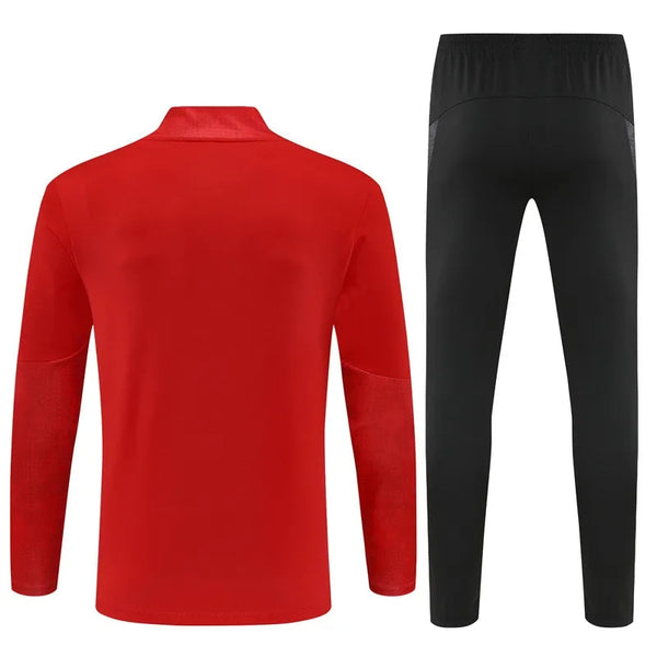 Ac Milan Half Zip Tracksuit