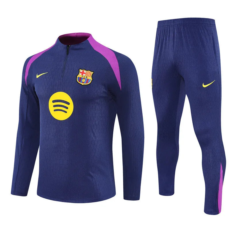 Barcelona Half Zip Tracksuit - Player Version