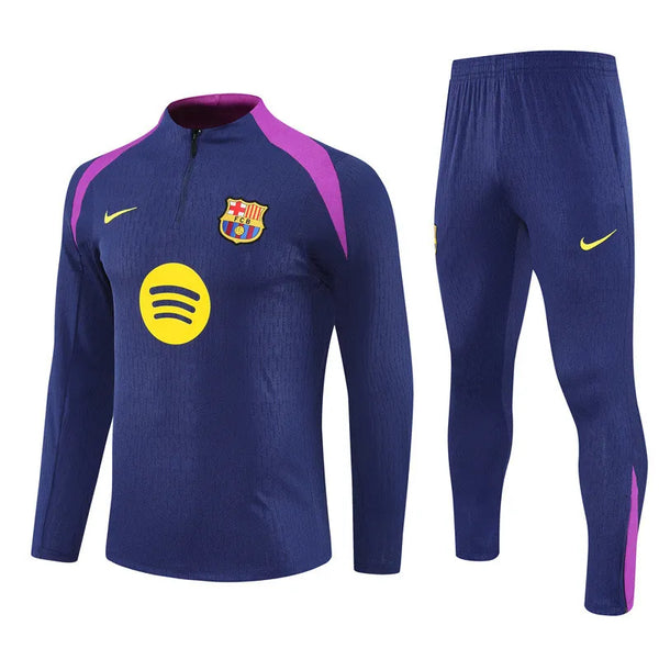 Barcelona Half Zip Tracksuit - Player Version